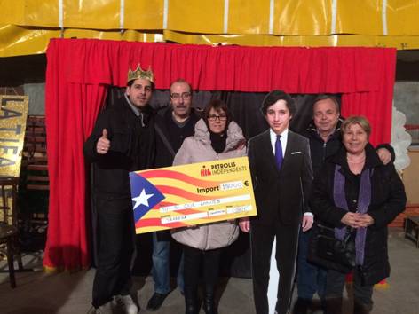 Entreguem a Tàrrega un premi a la millor comparsa de Carnestoltes