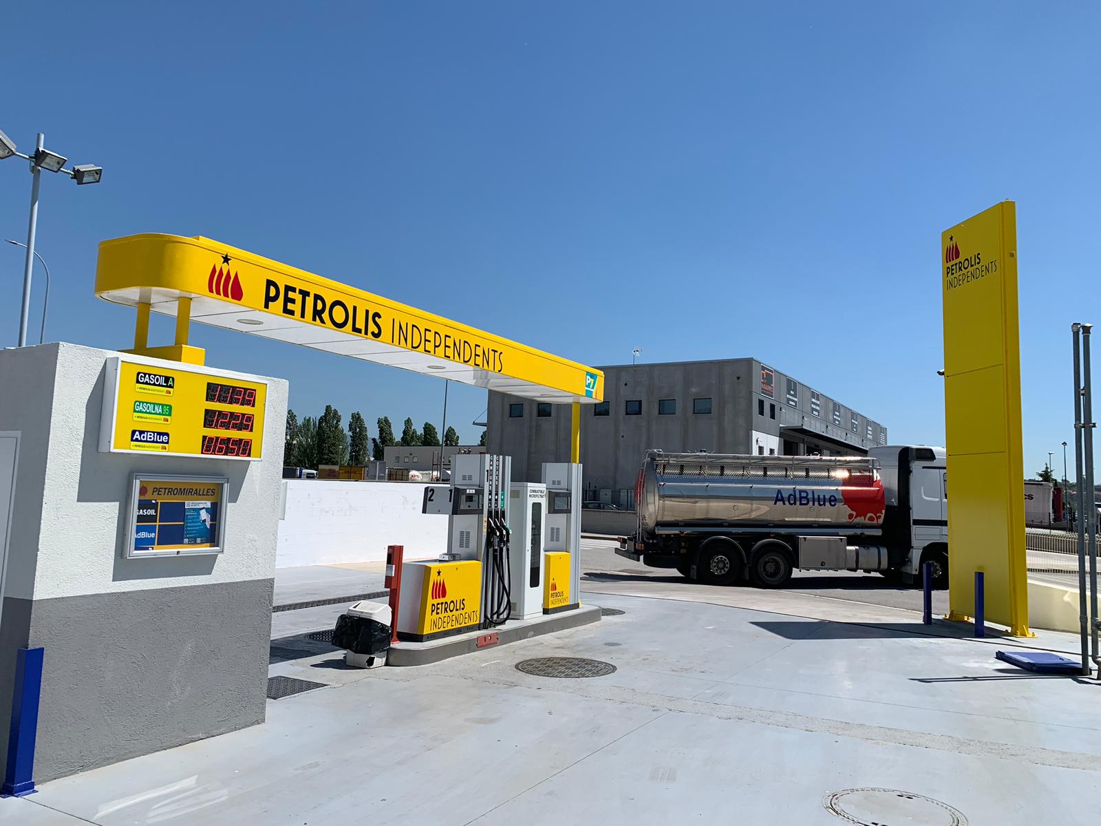 Benzinera de Petrolis Independents a Les Franqueses del Vallès